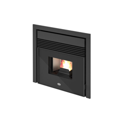 Inserto a pellet Eva Calor Cerino 49 7,5 KW nero texture - 901679100 precio