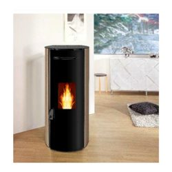 Stufa a pellet Fetm Corona Idro Glass Black 21 kw en oferta