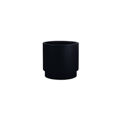 Hobby Flower Base Rotondo Vaso con Sistema di Auto-irrigazione, 35 x 35 cm, Nero en oferta