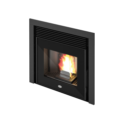 Inserto a Pellet Eva Calor Leonardo 11 KW nero texture - 901680700 precio