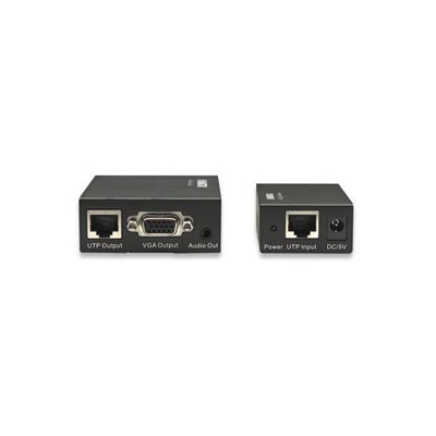 IDATA EX-DL344 - Amplificatore Extender VGA e Audio su Cavo di Rete