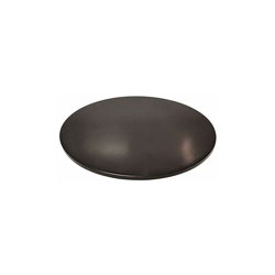 Pietre per pizza da forno e griglia nera smaltata per barbecue, pietra rotonda in ceramica, non macchia 28 cm Nero precio