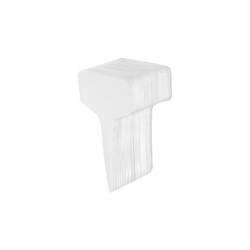 Angoily 100 etichette in plastica per piante, colore bianco, impermeabile, per vasi, fiori e verdure (10 x 6 cm) en oferta