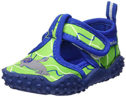 Playshoes, Aqua-Schuhe Robbe Unisex-Bambini, Grün (Blau/Grün 791), 22.5/23 EU en oferta