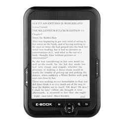 Dpofirs BK-6006 Portable E-Reader, 6'' Electronic Ink Screen, Electronic Paper E-Book Reader with 3.5mm Jack, Black/White Display, Resolution 800x600, precio