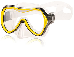 AQUAZON Occhiali da Sub/occhialini da Snorkeling/occhialini da Nuoto Monaco, Maschera Ideale per Adulti, Donne e Uomini, Colore:Giallo características