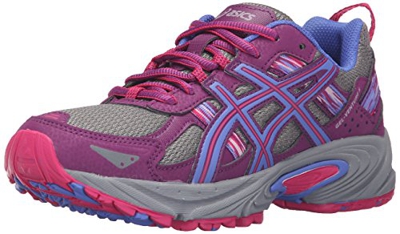 ASICS Gel-Venture 5 Trail Runner, Grigio (Phlox Sport - Alluminio Rosa), 40 EU