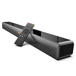 Soundbar 2.0, 100W Soundbar per TV, 37 Pollici, Tecnologia 3D Bass Surround DSP, Progettato per l'home Cinema, Supporta HDMI ARC/Optical/USB/AUX en oferta