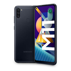 Samsung Galaxy M11, Smartphone, Display 6.4" HD+ TFT, 3 Fotocamere, 32GB Espandibili, RAM 3GB, Batteria 5000 mAh, 4G, Dual Sim, Android 10, 2020, Nero precio