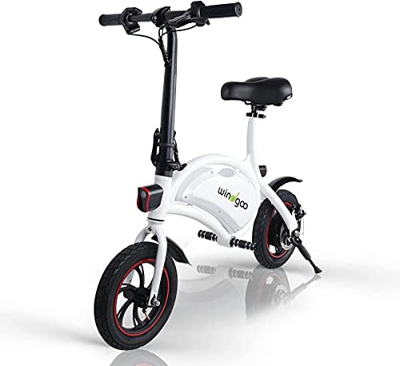 Windgoo Bicicletta Elettrica Pieghevole, Bici elettrica 350W 36V 6.0AH, E Bike 25KM/H, Bici Elettriche - Electric Bike, Capacità di Carico 120KG