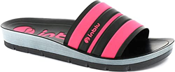 inblu Ciabatte, Scalzati Mare Donna MOD. CP-25 Nero-Fuxia Fluo (Nero, numeric_37) precio