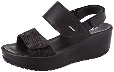 Igi&Co DCD 71643, Sandali con Zeppa Donna, 40 EU