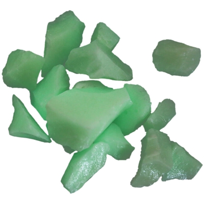 Emettitori di luce assorbimento pietra 100g, verde 1-3cm