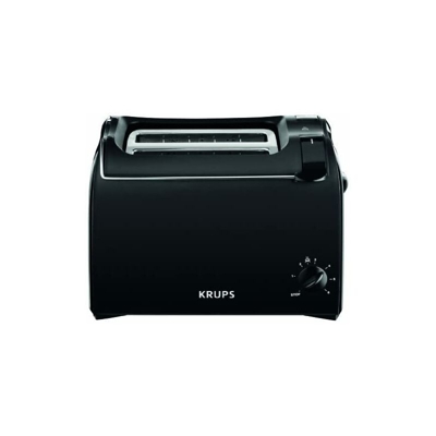 Krups ProAroma Electric Toaster, 700 W, plastica, 2 fessure, nero