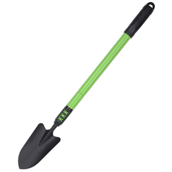 Pala trapiantatore da Giardino con Manico telescopico Lungo Regolabile richiudibile Estensibile da 51 a 79 cm Vanga badile a Punta Stretta attrezzo en oferta