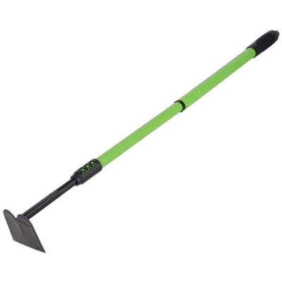 Zappa da Giardino con Manico telescopico Lungo Regolabile richiudibile Estensibile da 51 a 76 cm attrezzo utensile da Giardinaggio