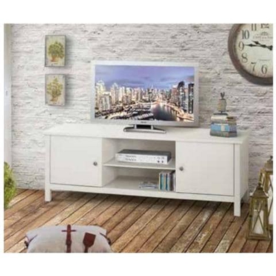 Lambert - Mobile Porta Tv In Legno Massello 165 X 48 X 56