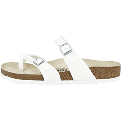 Birkenstock Schuhe Mayari Birko-Flor Schmal White (071053) 40 Weiss características