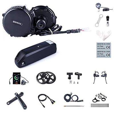 Bafang 8fun BBS02B 48V 750W Mid-Engine Centrale Motor ebike Bici elettrica Kit di conversione Mid-Engine per Mountain Bike Bici da Strada