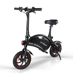 WINDLINKS Bicicletta Elettrica Pieghevole, Bici elettrica 350W 36V 6.0AH, E Bike 25KM/H, Bici Elettriche - Electric Bike, Capacità di Carico 120KG en oferta