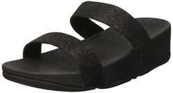 Fitflop Lottie Glitzy Slide, Sandali Punta Aperta Donna, Nero (Black 001), 36 EU características