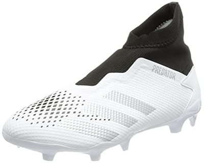 adidas Predator 20.3 Ll Fg, Scarpe da Calcio Uomo, Ftwwht/Silvmt/Cblack, 40 EU