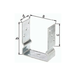 Base per montante a U ETA-10/0210 71x150x100x60mm TZN per iscrizione GAH características