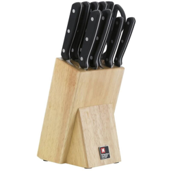 Richardson Sheffield Set Coltelli da Cucina 10 pz Cucina con Ceppo - Multicolore en oferta