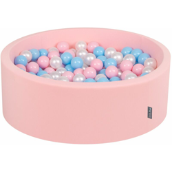 90X30cm/200 Palline ? 7CM Piscina Di Palline Colorate Per Bambini Tondo Fabbricato In EU, Rosa: Azzurro/Rosa C/Perla - rosa: azzurro/rosa c/perla precio