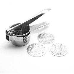 Schiacciapatate in acciaio inox Schiacciapatate per frutta Ricer manuale Spremiagrumi Spremiagrumi manuale Schiacciapatate per patate Frutta Verdura precio