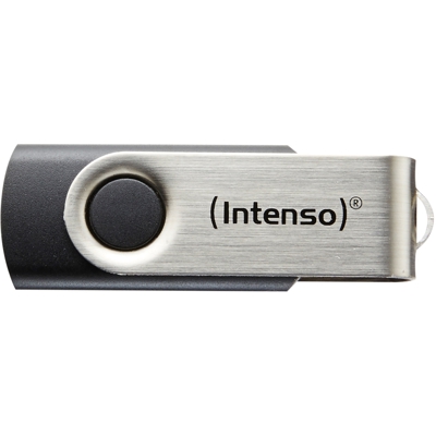 Basic Line unità flash USB 32 GB USB tipo A 2.0 Nero, Argento, Chiavetta USB