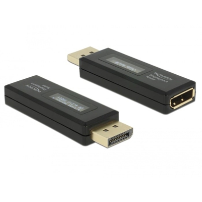 63338 adattatore per inversione del genere dei cavi DisplayPort 20 pin Nero, Strumento di misura