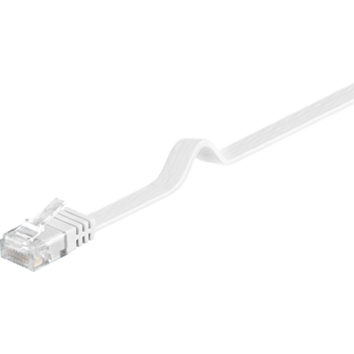 7m RJ-45 Cat6 Cable cavo di rete Bianco