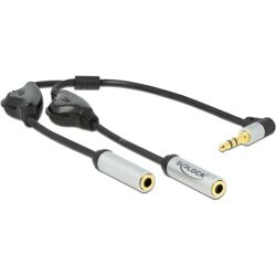 66438 splitter audio Nero, Cavo a Y en oferta