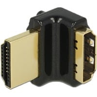 HDMI-A/HDMI-A, F/M, 90° Nero, Adattatore