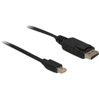 1m Displayport Cable mini DisplayPort Nero, Adattatore en oferta