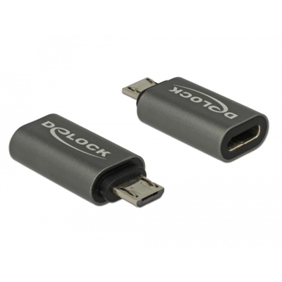 65927 adattatore per inversione del genere dei cavi USB 2.0 Micro-B USB tipo-C Antracite