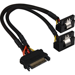 15Pin SATA > 2x 15Pin SATA, Cavo a Y en oferta