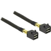 1m, Mini SAS HD x 4 SFF 8643 Nero, Cavo