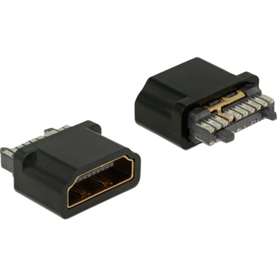 65885 cavo di collegamento HDMI-A Nero, Spina