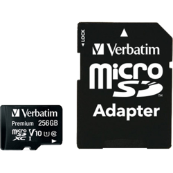 Premium U1 memoria flash 256 GB MicroSDXC UHS-I Classe 10, Scheda di memoria características