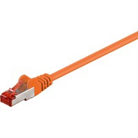 CAT 6-500 SSTP PIMF 5.0m cavo di rete Arancione 5 m