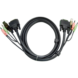 Cavo KVM USB DVI-I Single Link – 3 m en oferta