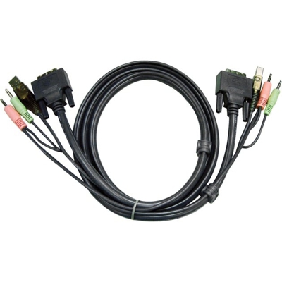 Cavo KVM USB DVI-I Single Link – 3 m