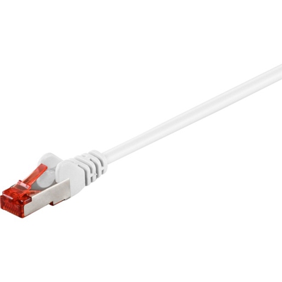 CAT 6-1500 SSTP PIMF 15.0m cavo di rete Bianco 15 m