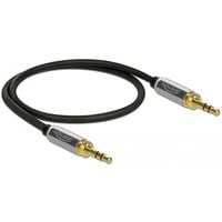 85784 cavo audio 0,5 m 3.5mm Nero, Grigio en oferta