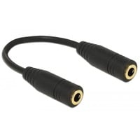 65896 cavo audio 0,13 m 3.5mm Nero, Adattatore