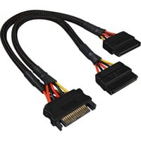 15Pin SATA > 2x 15Pin SATA, Cavo a Y precio