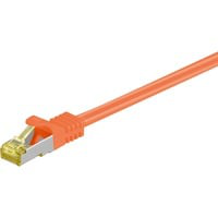 RJ-45 CAT7 0.25m cavo di rete Arancione 0,25 m S/FTP (S-STP) precio