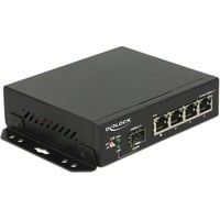 87704 switch di rete Gigabit Ethernet (10/100/1000) Nero, Interruttore